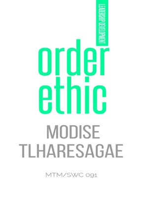 cover image of Order Ethic